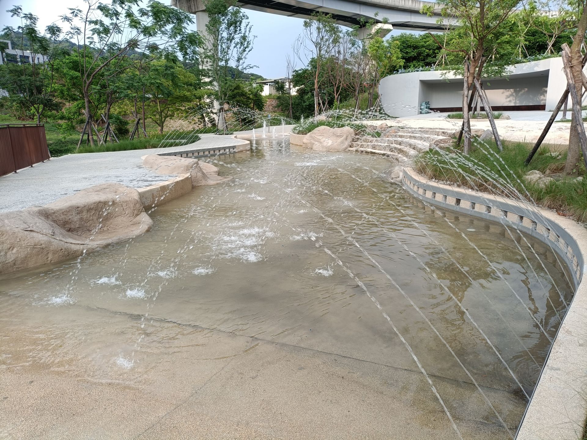 鶯歌美術館戲水區