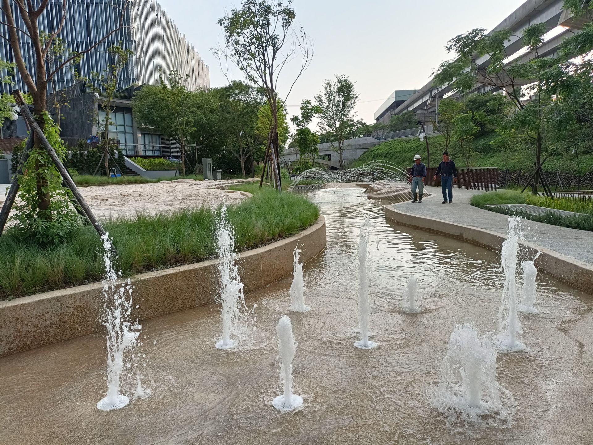 鶯歌美術館戲水區